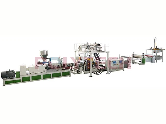 Plastic Flooring Sheet Making Machine
